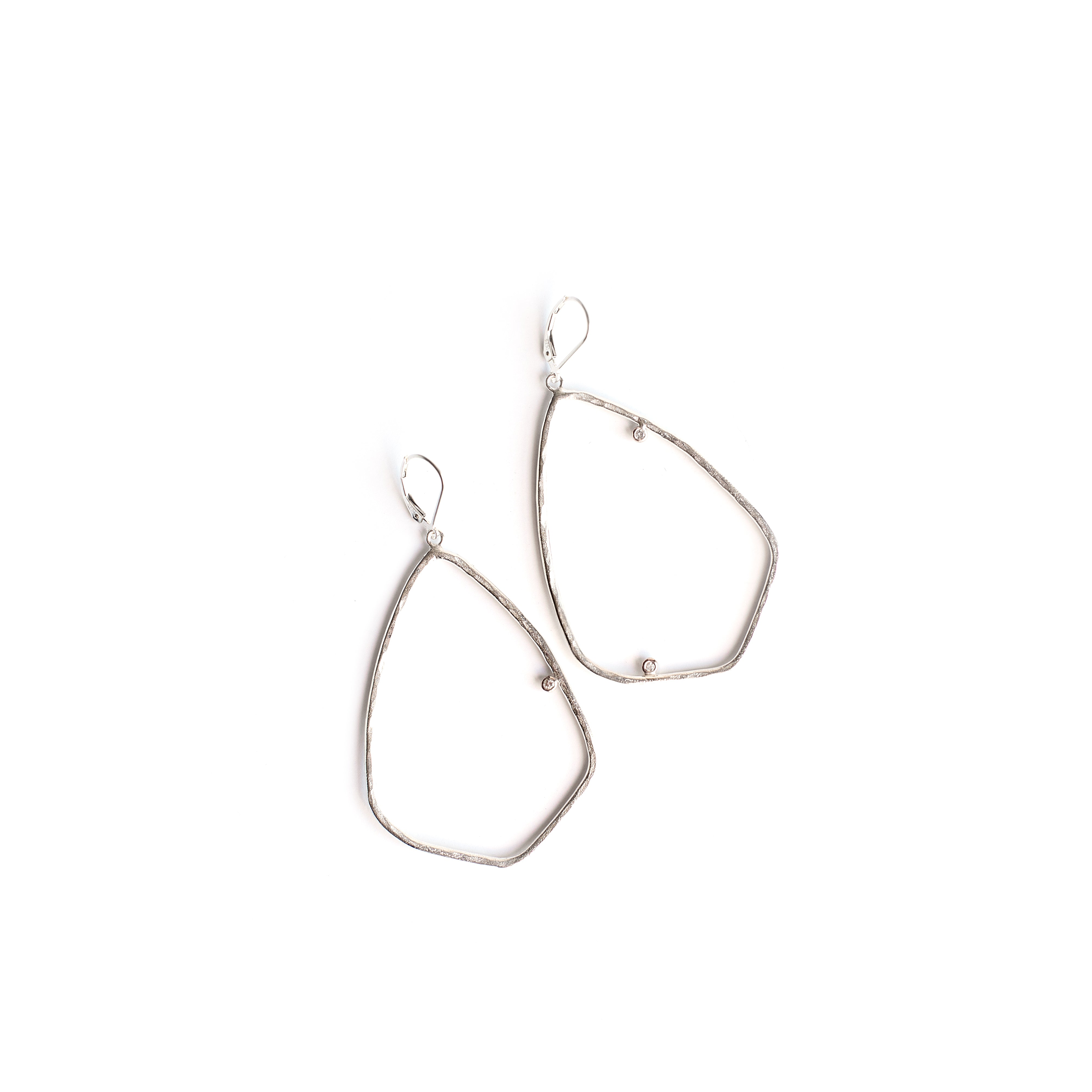 Geometric Diamond Dangle Earrings for Women - Elegant & Stylish Jewelry for Parties, Weddings & Everyday Wear