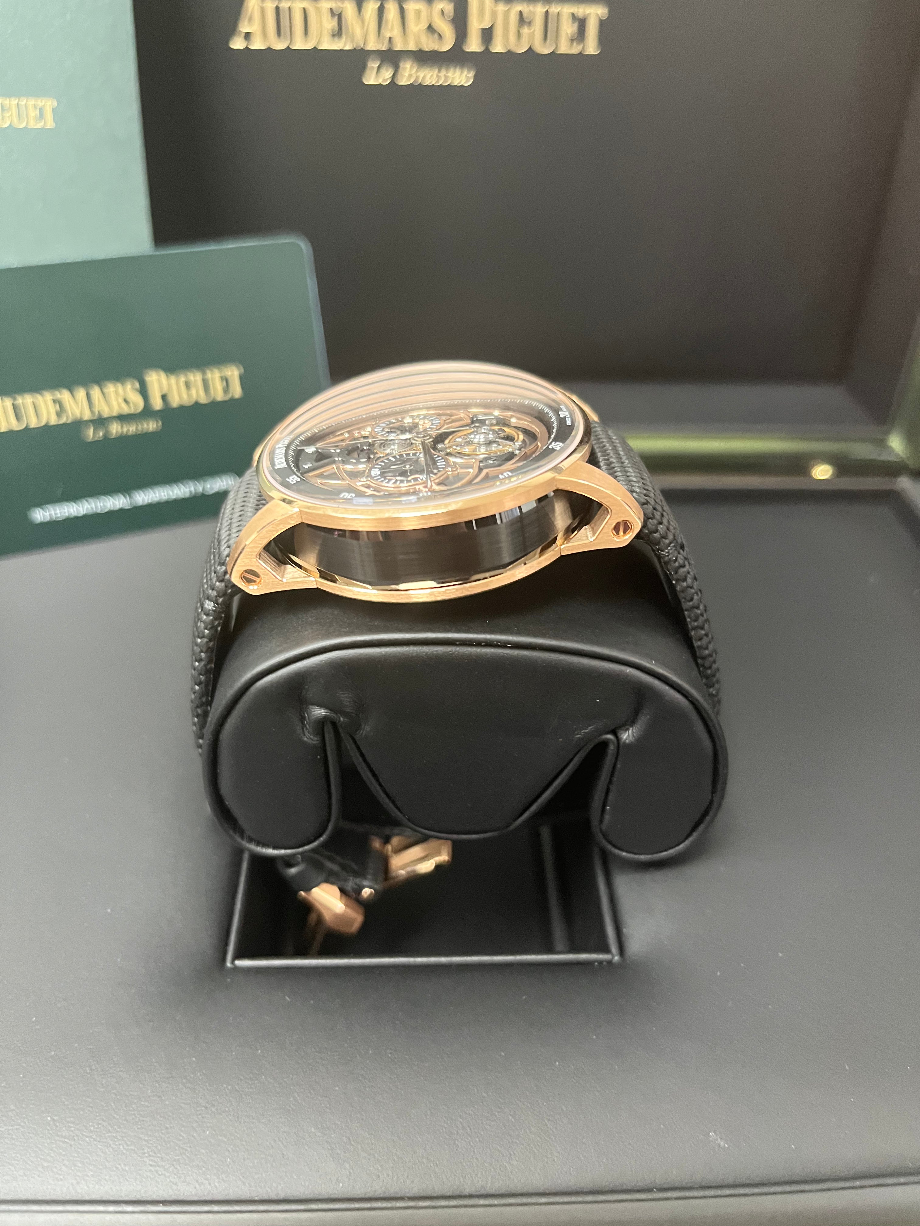 Audemars Piguet Code 11.59 Selfwinding Flying Tourbillon Chronograph Limited Edition 50 Pieces Watch - Ref #26399NR.OO.D002KB.01 - Luxury Men's Timepiece for Collectors & Special Occasions