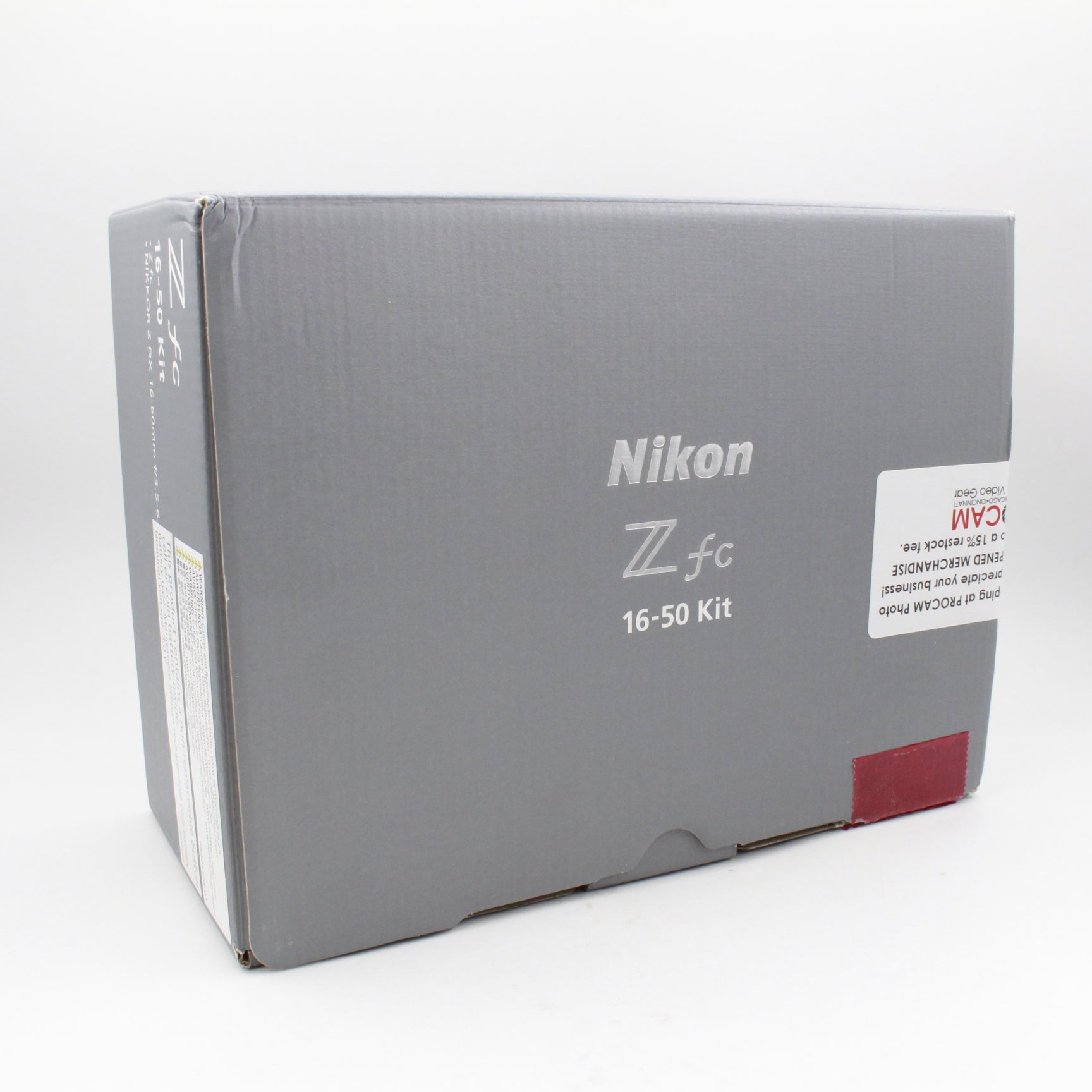 Open Box Excellent Condition Nikon Z fc Mirrorless Digital Camera with Z 16-50mm f/3.5-6.3 VR Lens - Perfect for Travel Photography & Vlogging