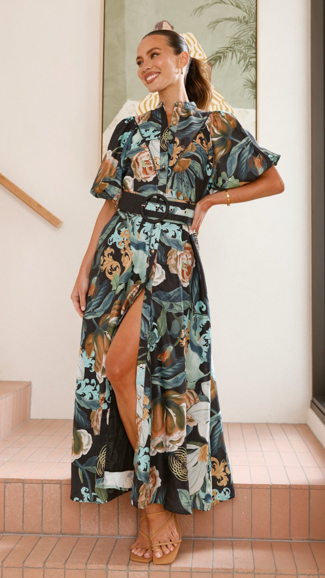 Hedley Maxi Dress for Women - Elegant Black Long Flowy Dress for Summer, Beach, Parties & Casual Wear