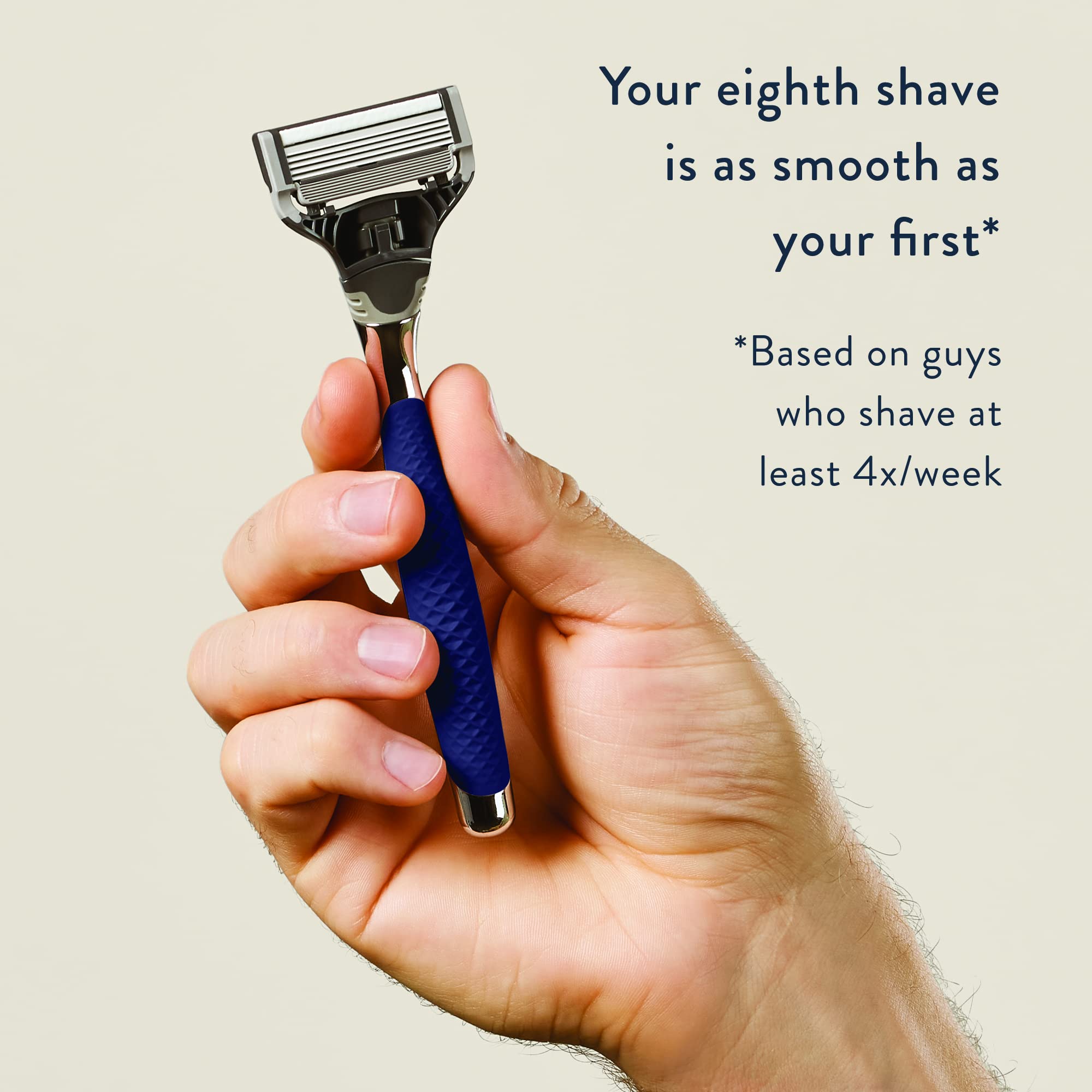 Harry's Razors for Men - Winston Shaving Set with 5 Blade Razors, Lubricating Strip & Precision Trimmer | Includes 3 Razor Blade Refills, Travel Cover & 4oz Shave Gel | Perfect for Travel, Gifts & Daily Shaving Routine