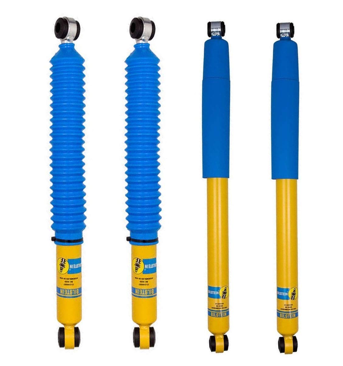 Bilstein B6 4600 Front & Rear Shock Absorbers Kit for Dodge Ramcharger W100 W150 - Heavy Duty Performance Shocks for Off-Road & Towing | Perfect for Rough Terrain & Improved Ride Comfort
