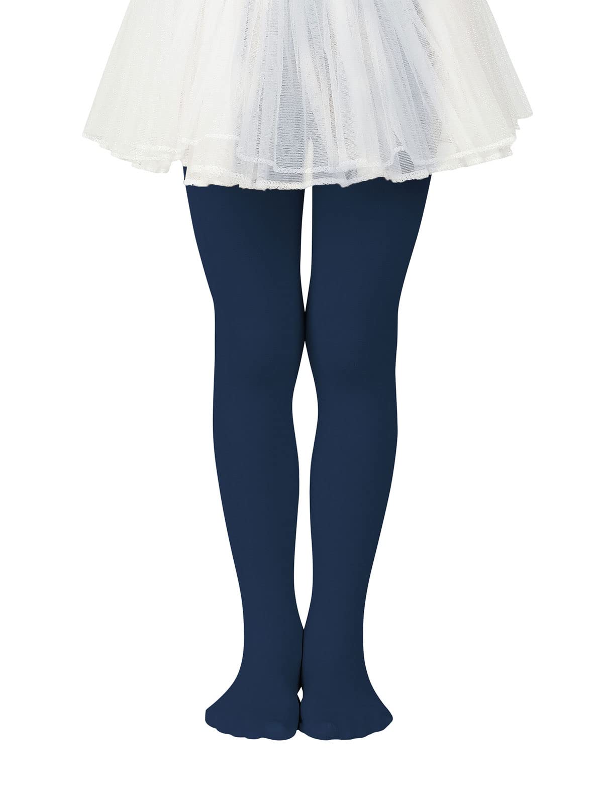 Century Star Girls Ballet Tights - Ultra Soft Stretch Dance Leggings with Footed Design for Ballet Class, Dance Practice & School Uniform (Perfect for Recitals, Performances & Daily Wear)