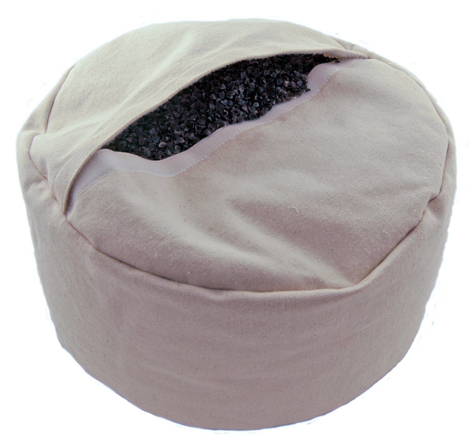 Blue Lotus Yoga Meditation Cushion - Premium Zafu Pillow for Comfortable Seated Meditation, Yoga & Mindfulness Practice - Perfect for Home, Studio & Outdoor Use