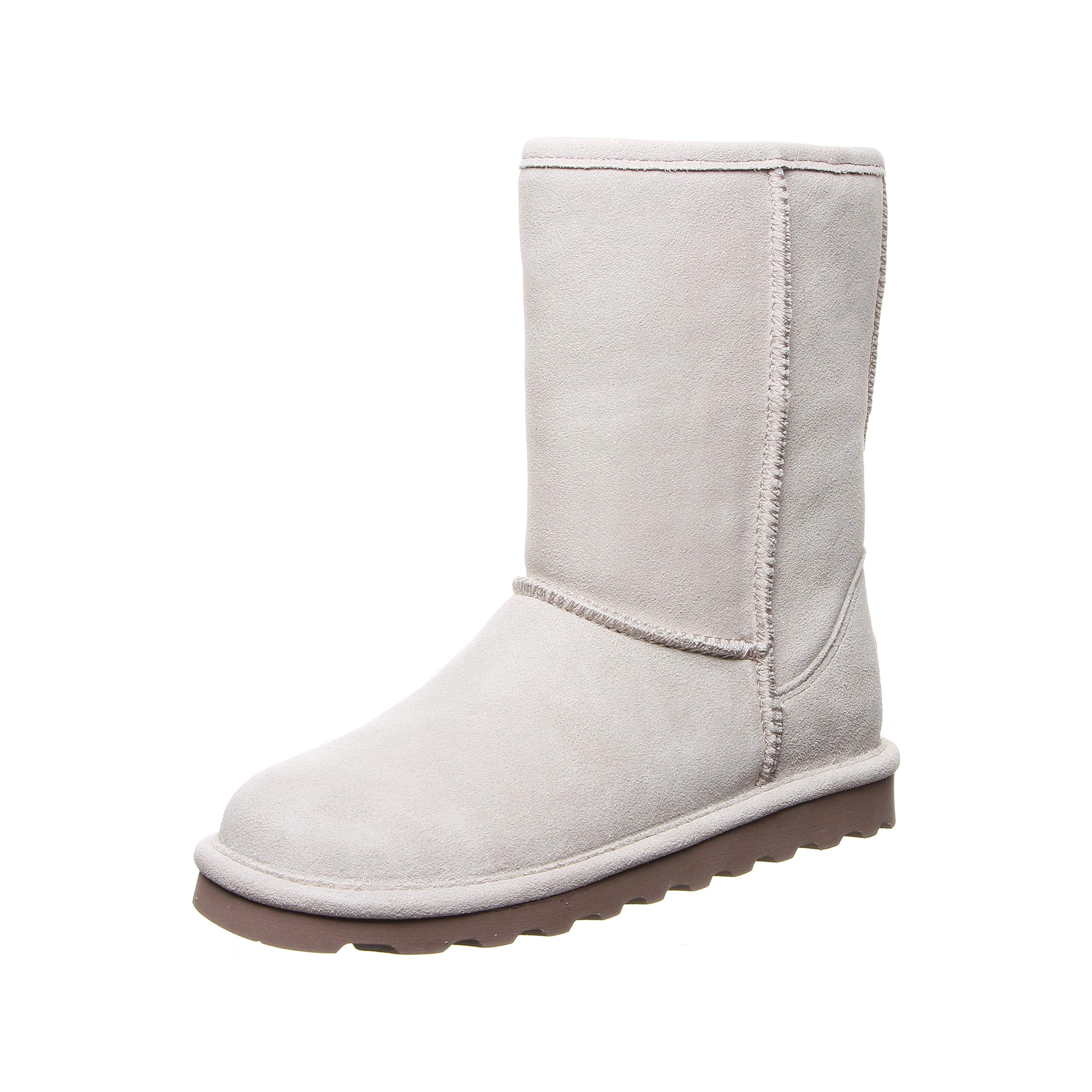 BEARPAW Women's Elle Short Boots - Classic Suede Slip-On Winter Boots for Women in Multiple Colors | Cozy & Comfortable for Casual Outfits, Snow Days & Outdoor Activities