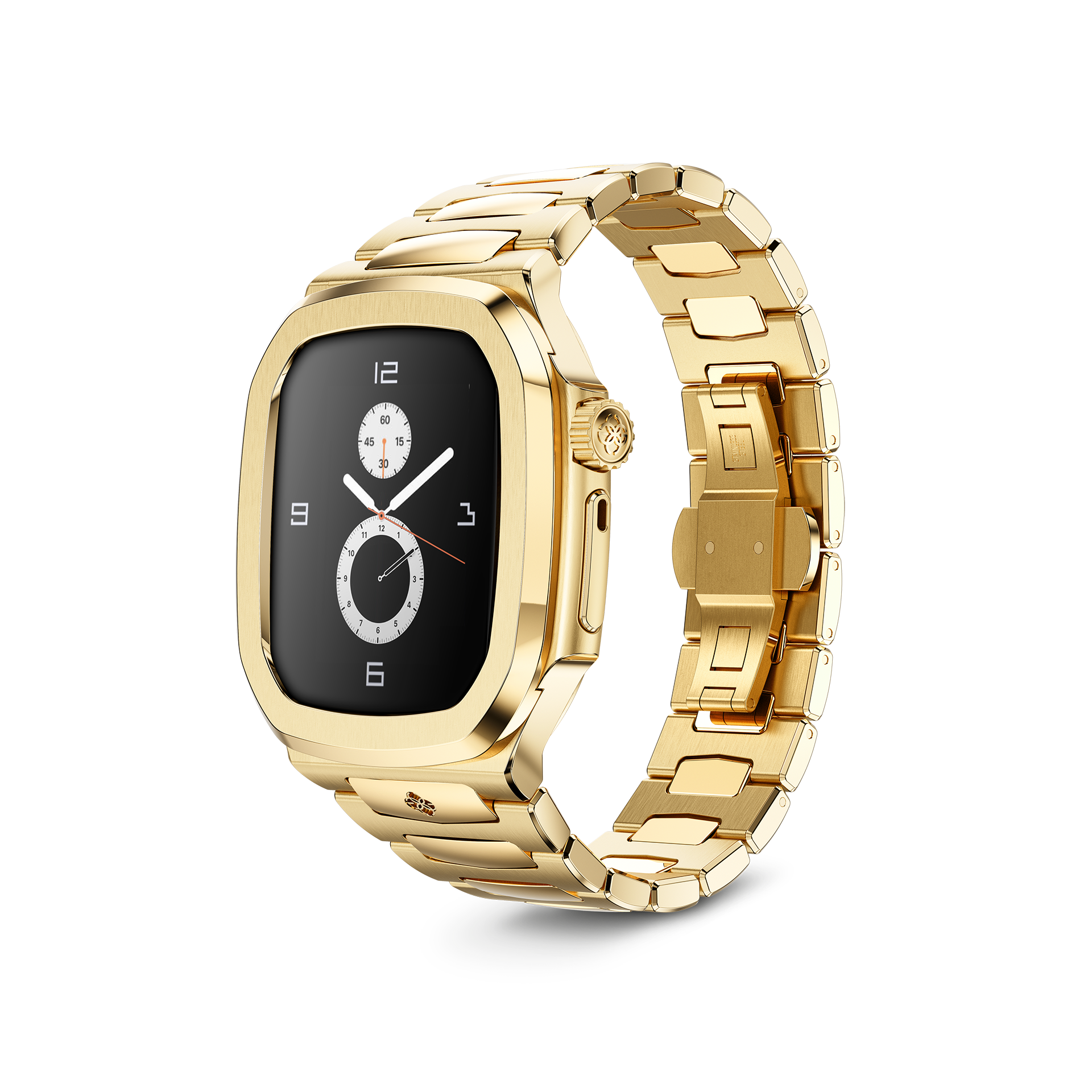Apple Watch Case RO45 - Premium Gold Protective Cover for Apple Watch - Perfect for Workouts, Outdoor Activities & Everyday Use