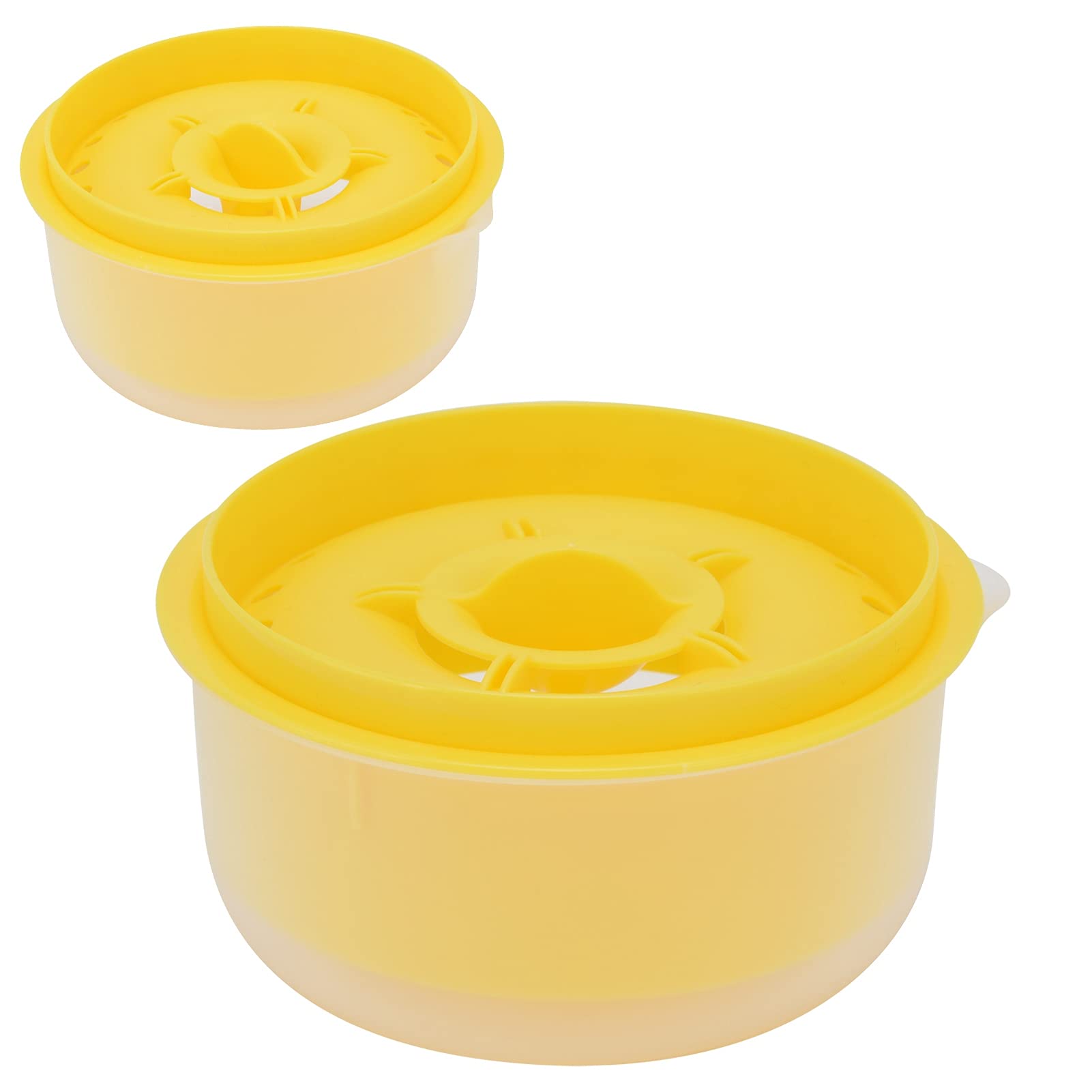 Efficient Egg White Separator for Baking Cakes - Kitchen Gadget (Yellow)