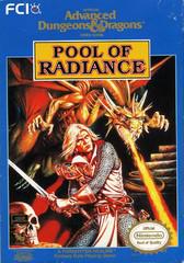 Advanced Dungeons & Dragons Pool of Radiance (LS Flaw) NES Game - Classic RPG Adventure for Retro Gaming & Fantasy Lovers