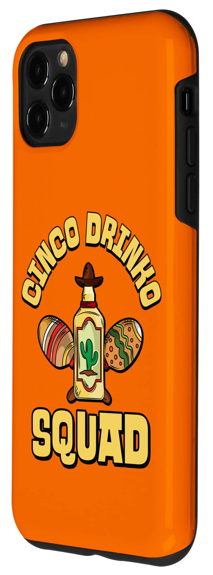 iPhone 11 Pro Max Case - Cinco de Mayo Themed Mexican Fiesta Design | Durable Protective Cover for Cinco Drinko Squad | Perfect for Parties, Celebrations & Everyday Use
