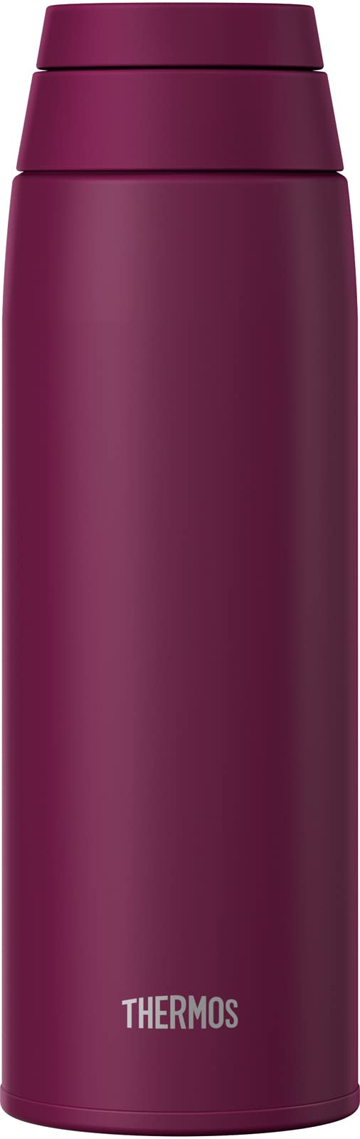 Thermos JOO-750 PL 25.5 oz (750ml) Vacuum Insulated Stainless Steel Travel Mug with Carry Loop - Keeps Drinks Hot/Cold for Hours - Perfect for Office, Commuting & Outdoor Activities (Purple)