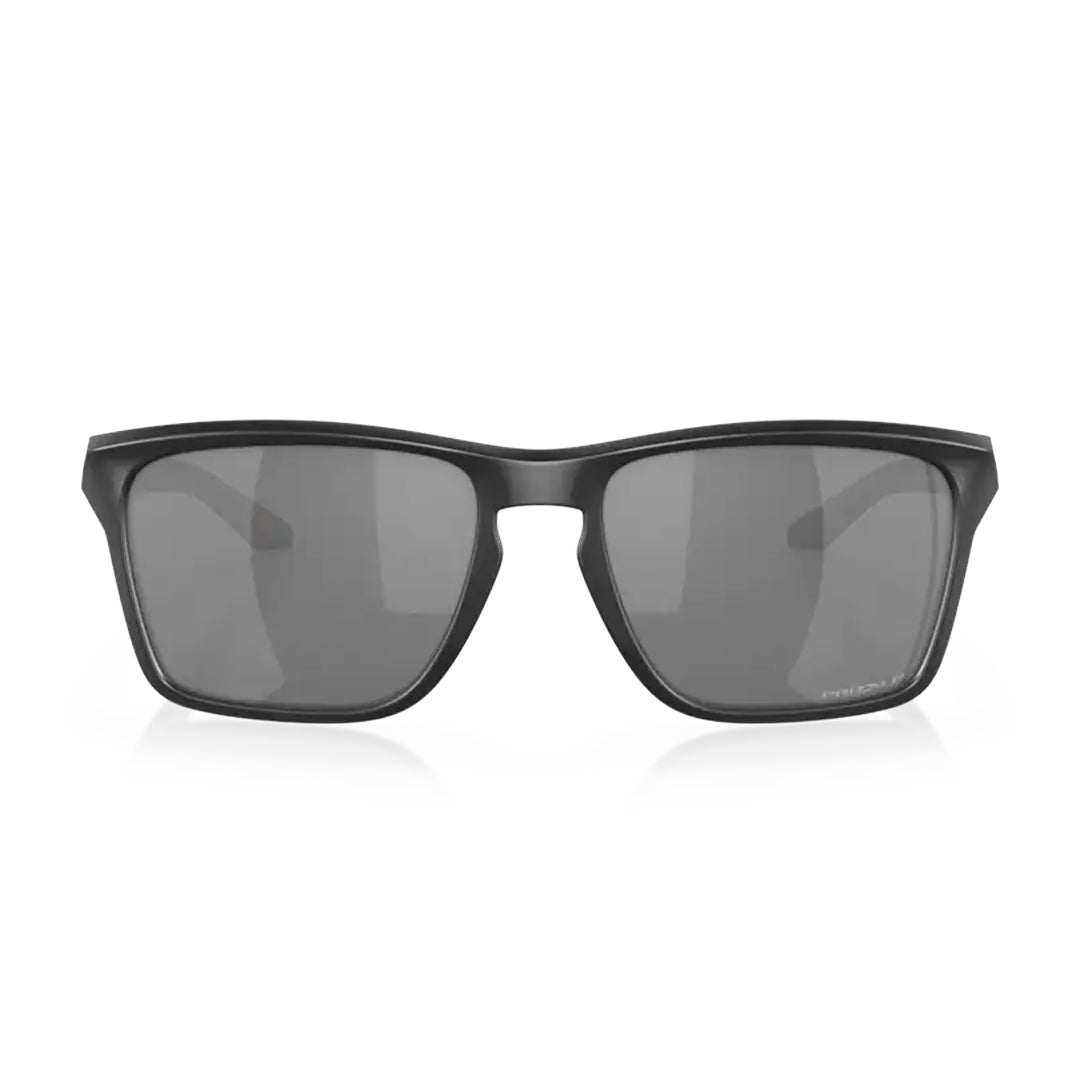 Oakley Sylas Sunglasses Matte Black with Prizm Black Polarized Lenses - UV Protection for Driving, Running & Outdoor Activities