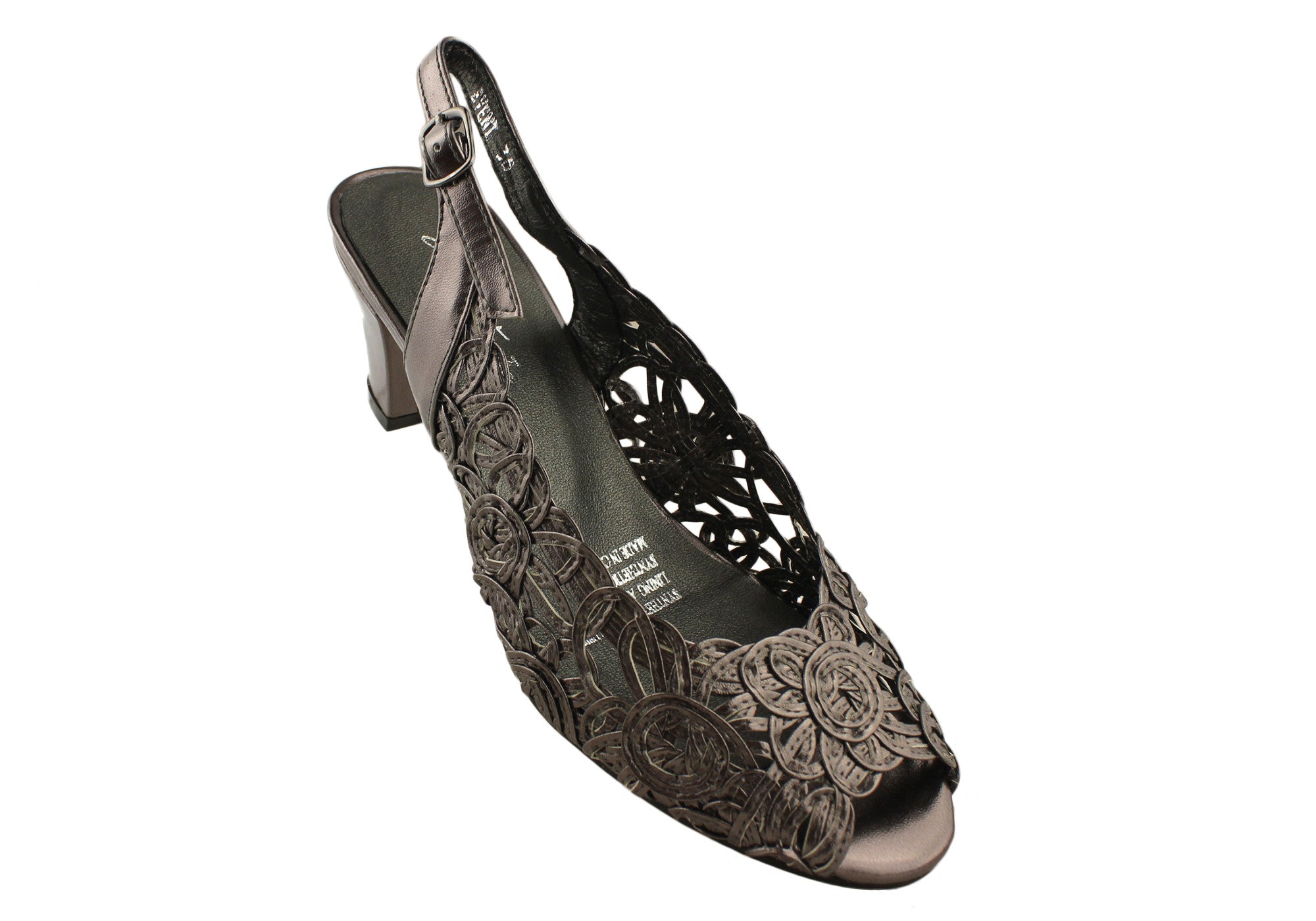 Emma Kate Women's Comfortable Mid Heel Dress Sandals - Perfect for Weddings, Parties & Formal Occasions