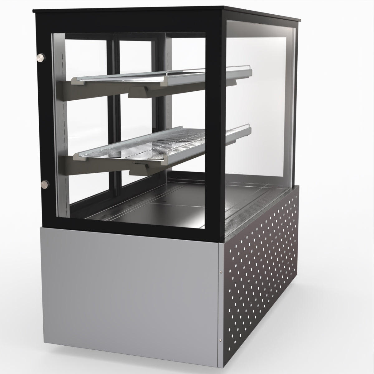 Bonvue SG120FE Commercial Heated Food Display Warmer - Dual Pan Buffet Server for Restaurants, Catering & Cafes - Keep Food Warm & Fresh for Hours
