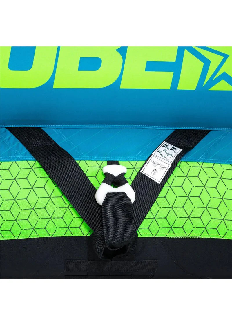 Jobe Binar 3-Person Towable Tube for Boating & Water Sports - Durable Inflatable Ride for Lakes, Rivers & Beach Fun