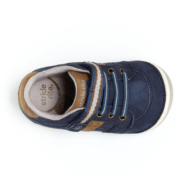 Stride Rite Artie Navy Toddler Shoes - Comfortable & Stylish Sneakers for Boys & Girls - Perfect for Playtime, School & Everyday Wear