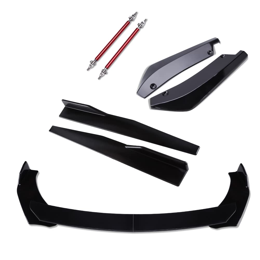 Universal Front Bumper Lip Spoiler + Adjustable 8-11