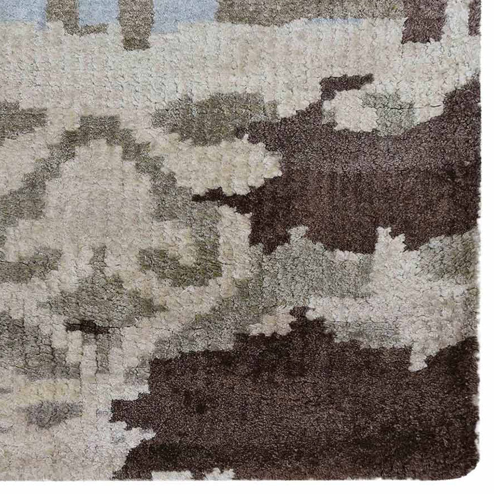 Handmade Hypnotic Eastern Hand Knotted Rug - Premium Wool Oriental Carpet for Living Room, Bedroom & Home Decor
