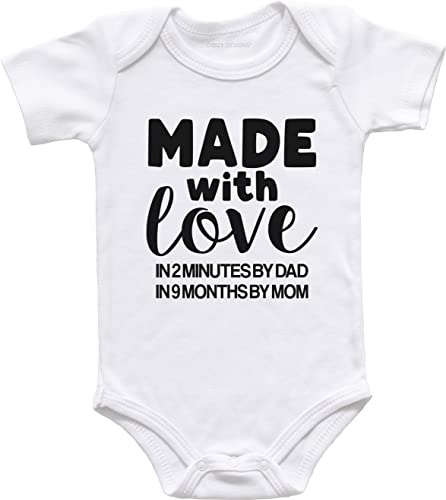 Funny Baby Bodysuit or T-Shirt - Gender Neutral Take Home Outfit - Cute Baby Shower Gift for Boys & Girls - Perfect for Newborn Photos & Special Occasions