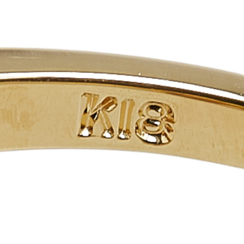 18K Yellow Gold Diamond Ring for Women - Elegant Solitaire Engagement & Wedding Band - Perfect Gift for Anniversary, Proposal, or Special Occasion