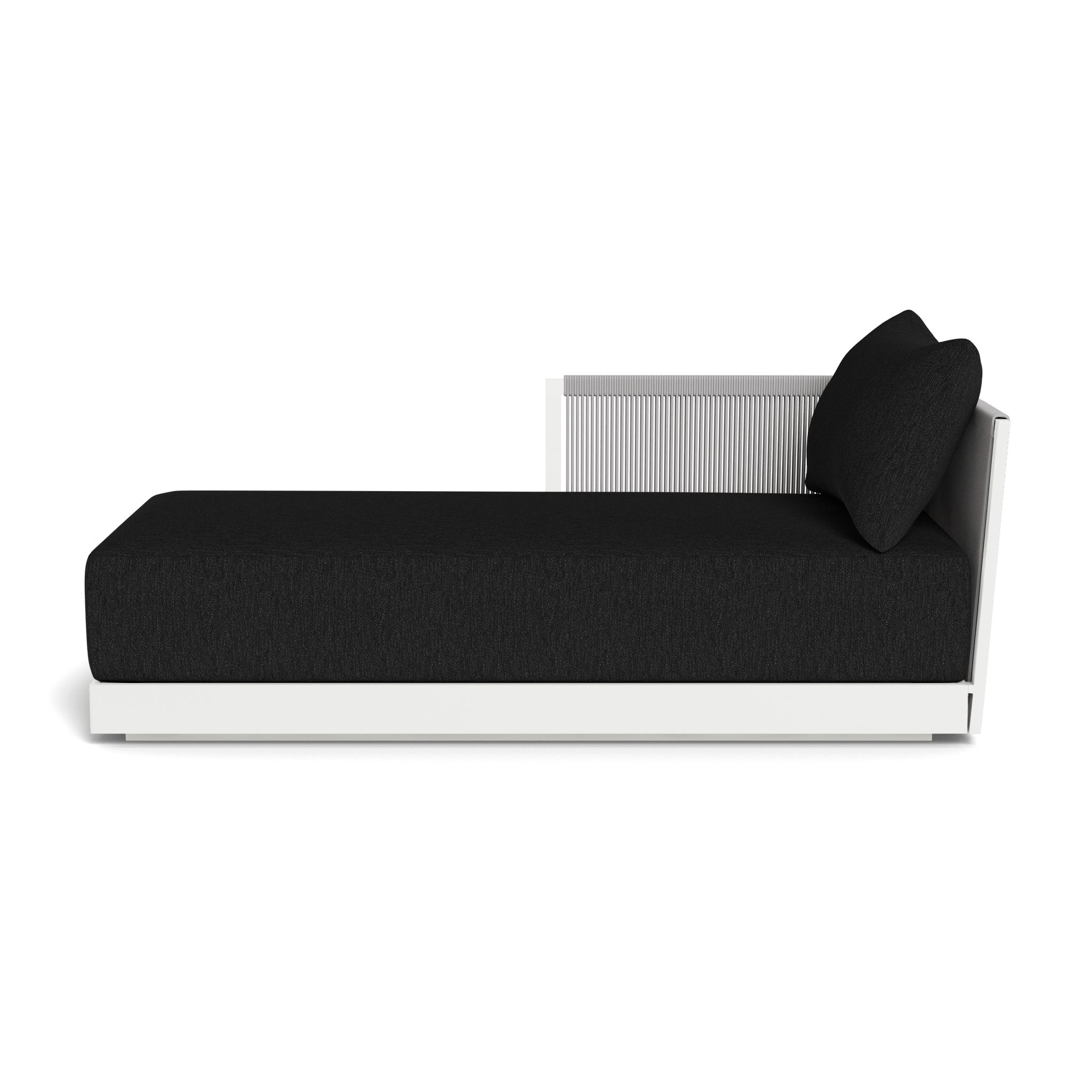 Antigua Chaise Lounge Left - Modern Outdoor Patio Furniture for Relaxing in Your Garden or Poolside