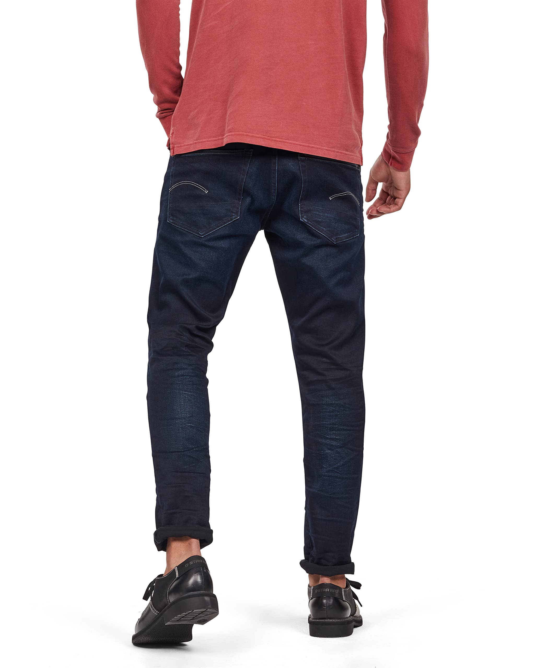 G-STAR Men's 3301 Straight Tapered Fit Jeans | Classic Denim Pants for Casual Wear & Everyday Style | Perfect for Work, Dating & Weekend Outings