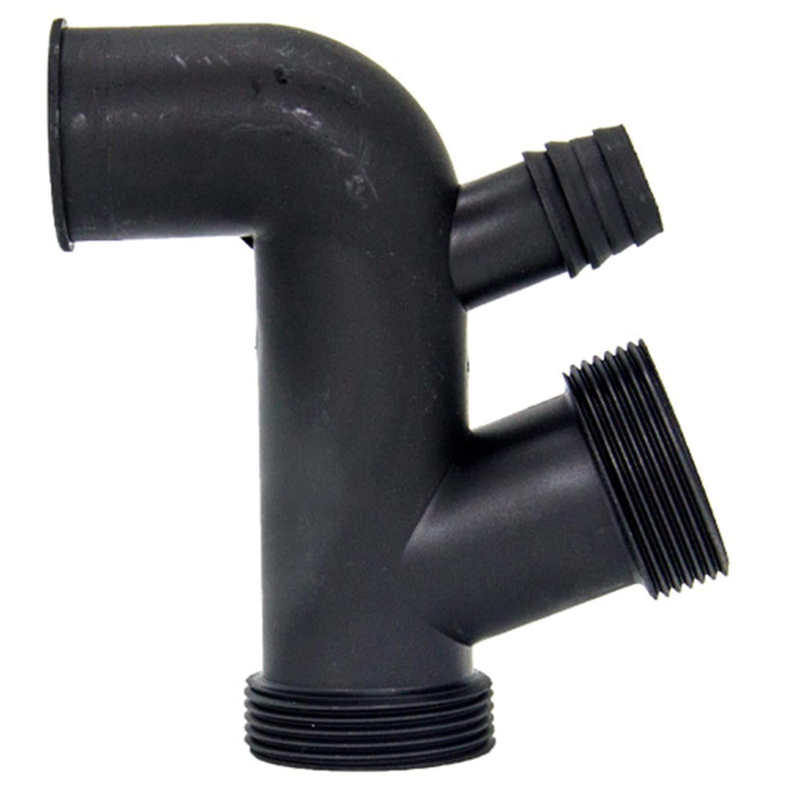 01SHIRTS 3-Way Kitchen Sink Drain Pipe Elbow - Garbage Disposal Accessory, Food Waste Grinder Connector, Durable Drainage Tube for Sewer & Dishwasher Hookup - Perfect for Kitchen Remodeling & Plumbing Upgrades