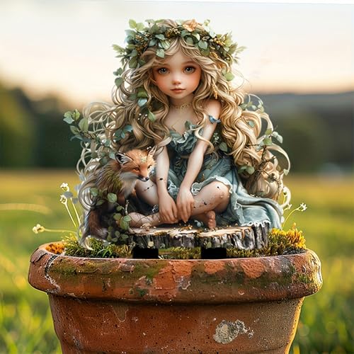 Elf Girl and Fox