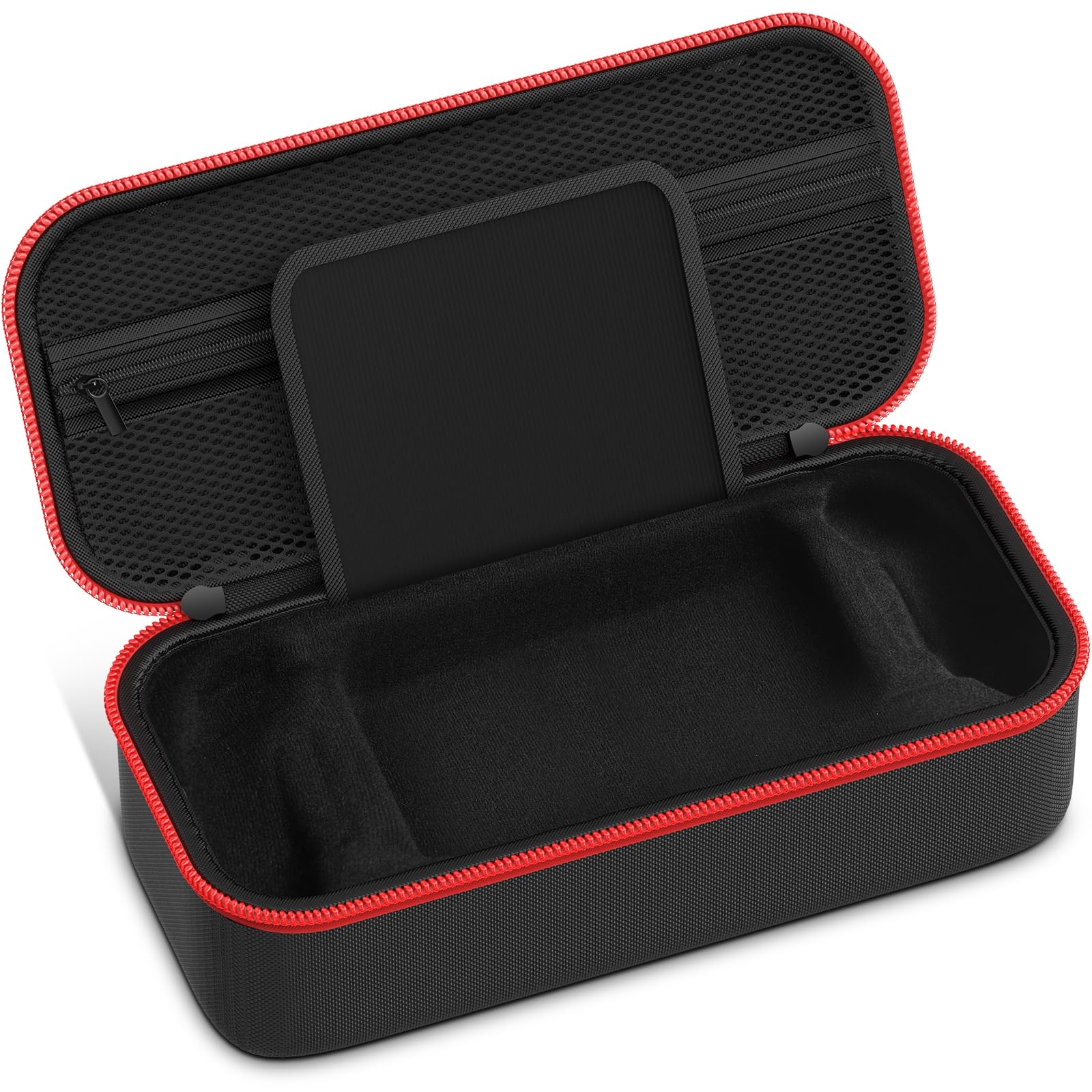 Premium Custom Hard Shell Travel Case for JC200 & JC201 Switch Controllers - Protective Storage Organizer with Large Capacity for Nintendo Switch Console, AC Adapter, Headset & 10 Game Cards - Perfect for Gaming On-The-Go & Travel Protection