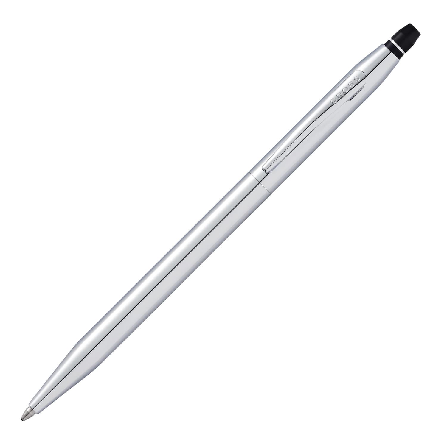 Premium Cross Click Ballpoint Pen - Chrome Finish for Smooth Writing | Ideal for Office, School & Gifts