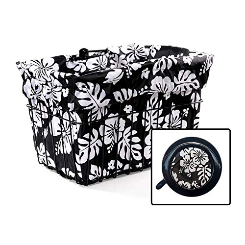 Black White Hibiscus