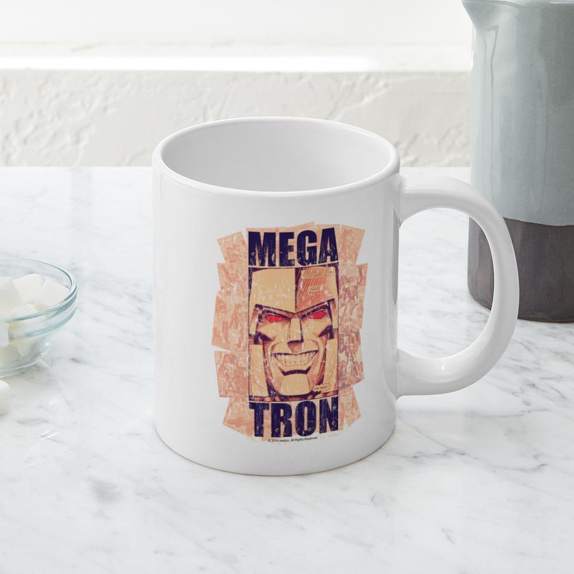 20 oz Ceramic Coffee Mug - Megatron Themed Large Capacity Mega Mug for Tea, Hot Chocolate & Office Use | CafePress Official