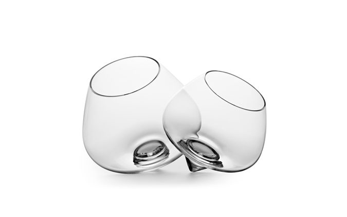 Premium NORMANN COPENHAGEN Cognac Glasses Set of 2 - Elegant Dessert Wine Glasses for Brandy, Whiskey & Liqueur - Perfect for Entertaining, Dinner Parties & Romantic Evenings