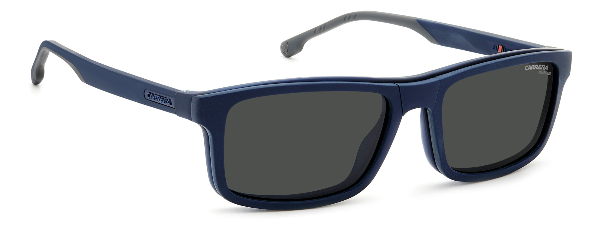 Carrera 8057/CS Clip-On Sunglasses - Polarized UV Protection for Men & Women - Perfect for Driving, Running, and Outdoor Sports