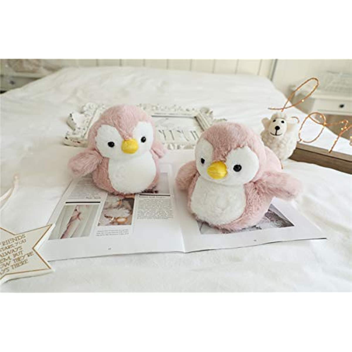 Adorable Kawaii Penguin Slippers for Women - Soft Fuzzy Warm House Shoes for Indoor & Outdoor Use - Perfect Cozy Gift for Winter, Lounge Wear & Home Comfort