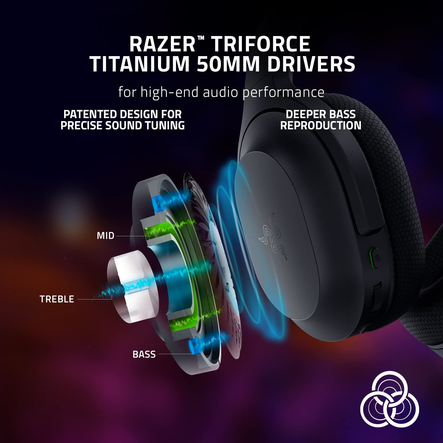 Razer Barracuda Wireless Gaming Headset for PC, PS5, Switch, Mobile - Bluetooth 5.2 & 2.4GHz Dual Mode - 50mm Drivers - 40H Battery - Noise Cancelling Mic - Black | Perfect for Gaming, Streaming & Remote Work
