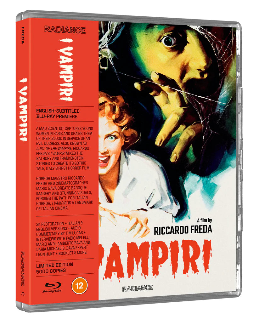 Vampiri Blu-ray DVD | Classic Horror Movie Collection | Perfect for Halloween Movie Nights & Horror Film Enthusiasts