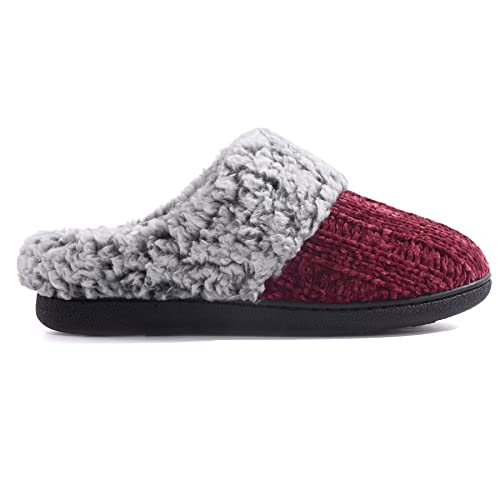 A-chenille Knit-wine