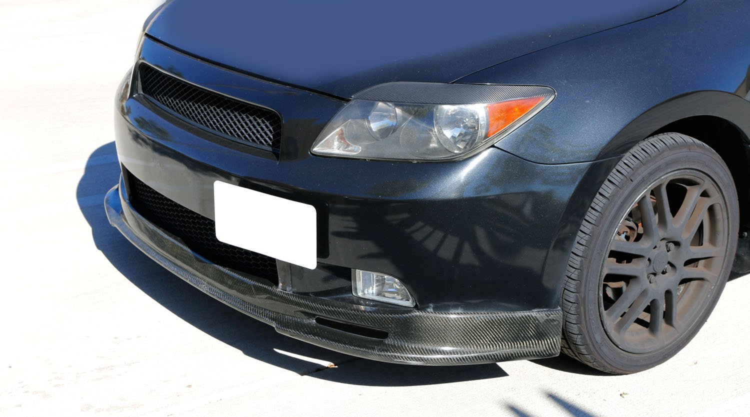 Scion tC 2005-2010 License Plate Bracket - Heavy Duty Tow Hook Mount for Front Bumper - Perfect for Car Shows, Off-Roading & Custom Vehicle Styling