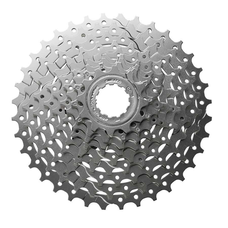 Shimano CS HG400 9-Speed Cassette - High-Performance Bicycle Gear for Road & Mountain Bikes - Perfect for Commuting, Racing & Off-Road Adventures