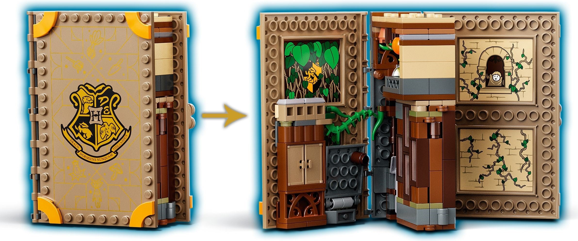 LEGO 76384 Harry Potter Hogwarts Moment: Herbology Class Building Set - Collectible Wizarding World Toy for Kids & Adults - Perfect for Creative Play & Display