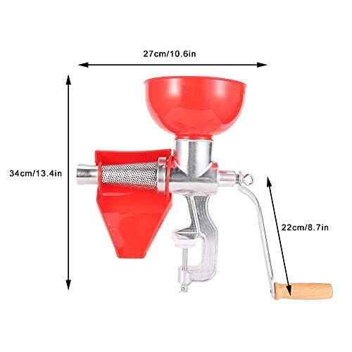 Premium Manual Juicer - Heavy Duty Aluminum Alloy Citrus Press for Lemon, Orange, Tomato & Vegetables | Kitchen Tool with Food Grinder Attachment | Perfect for Fresh Juice, Cocktails & Healthy Cooking