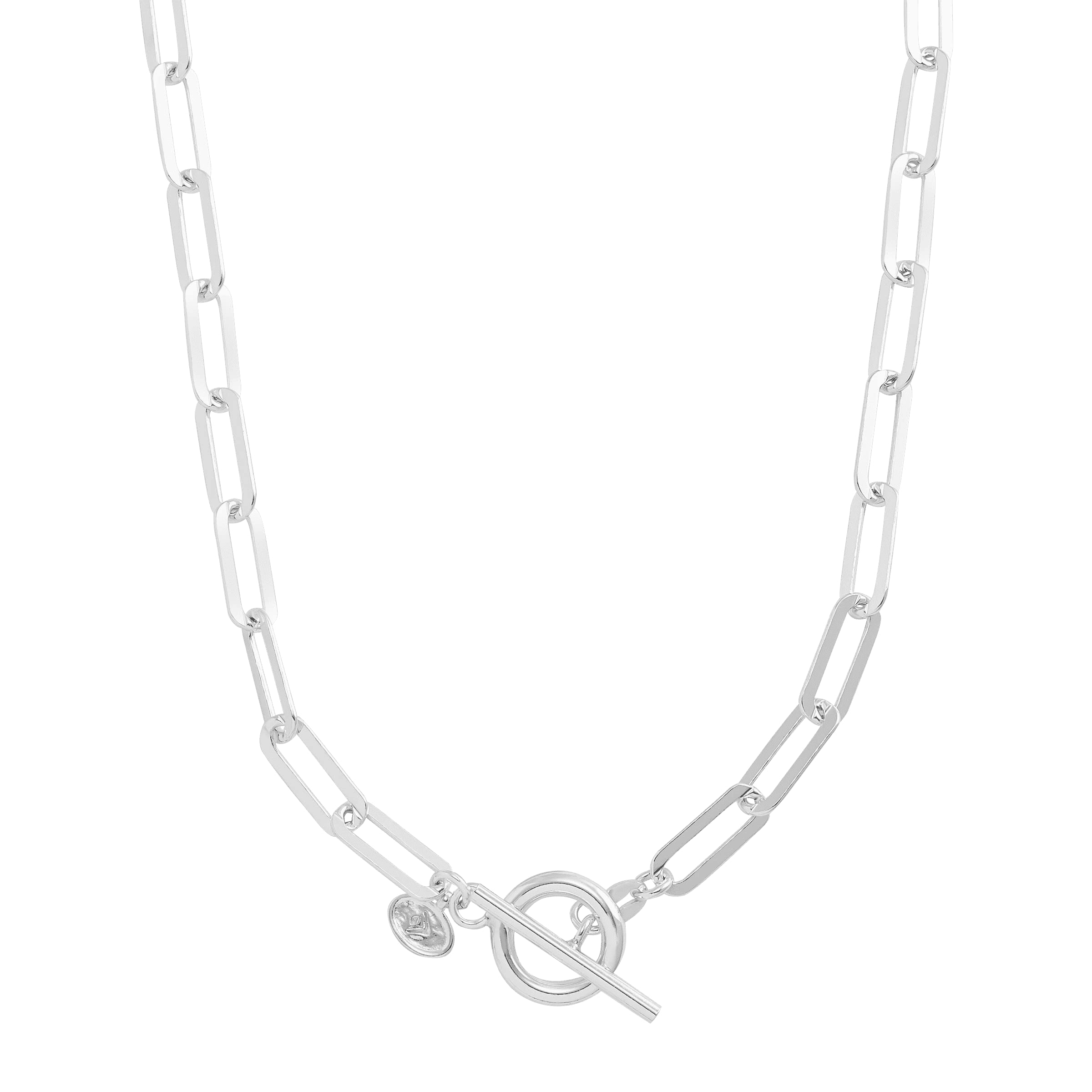 Silpada Sterling Silver 'Let's Link' Chain Necklace 17