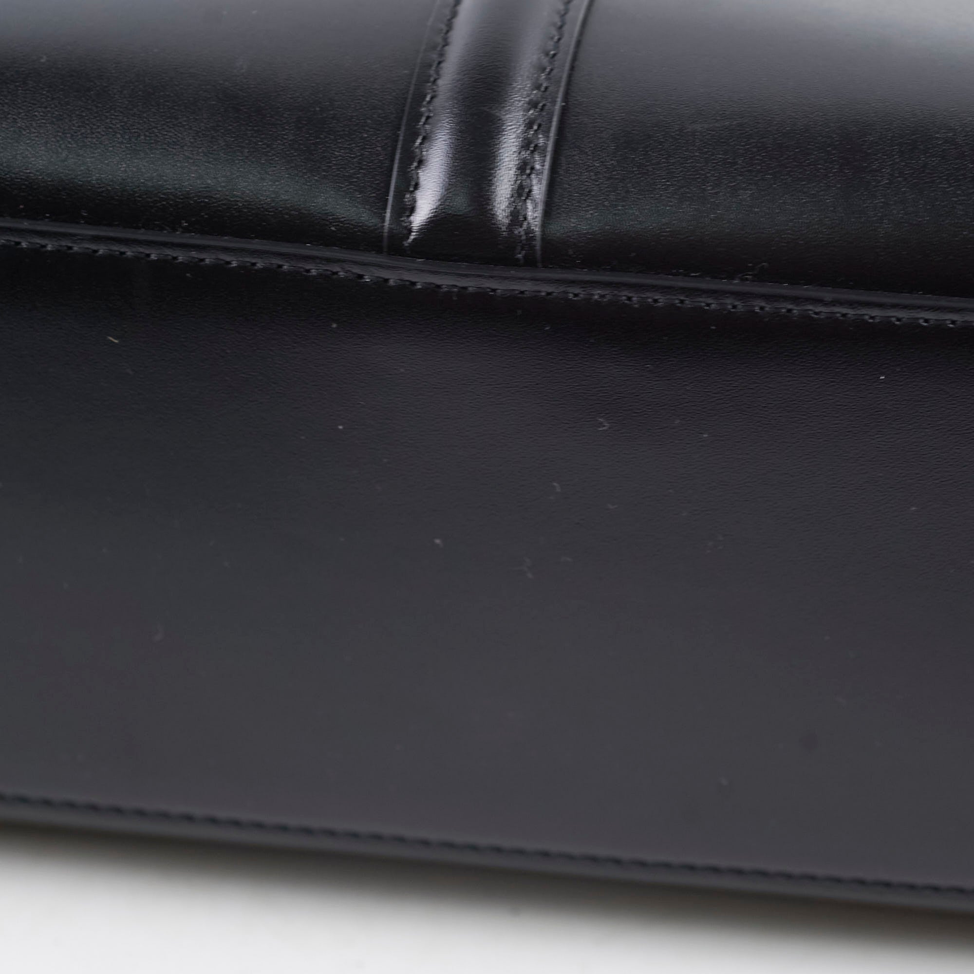 Celine 16 Medium Handbag in Black | Luxury Leather Shoulder Bag for Women | Perfect for Work, Travel & Evening Events