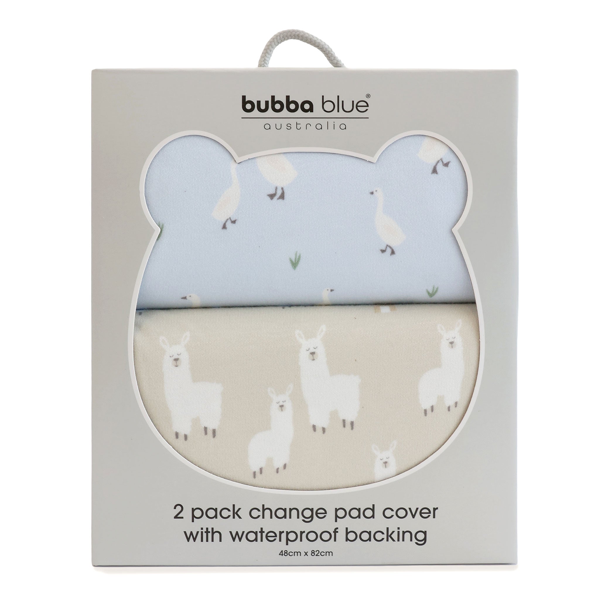 2-Pack Waterproof Changing Pad Covers - Sky Blue & Almond Colors | Soft Baby Changing Table Protector for Nursery, Diaper Station & Travel | Machine Washable & Hypoallergenic