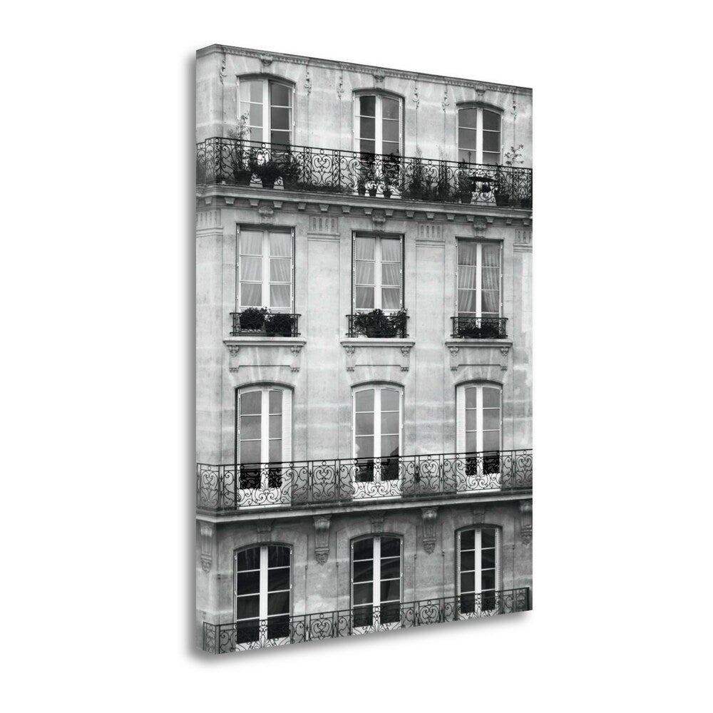 Across The Street II By Laura Marshall - Premium Giclee Print on Gallery Wrap Canvas - Perfect for Living Room, Bedroom & Office Wall Decor