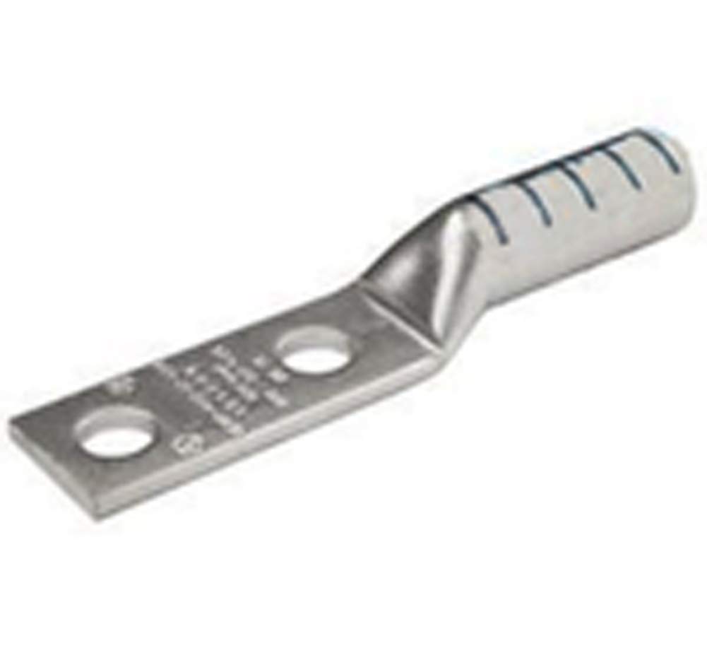 750 MCM Copper Compression Lug - BBLU-075D | Heavy Duty Electrical Connector for Industrial & Commercial Wiring | Perfect for Power Distribution & Panel Installations