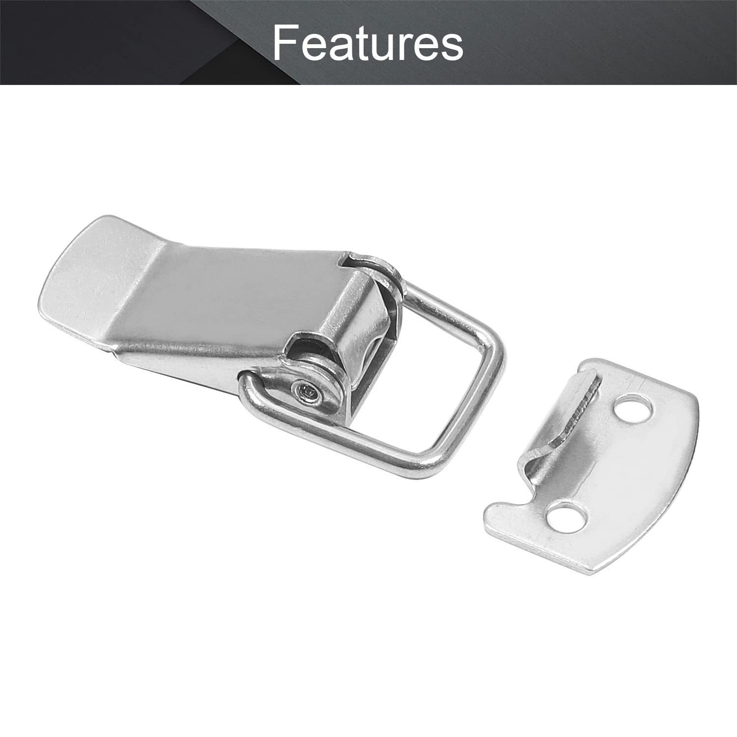MroMax 2PCS Spring-Loaded Toggle Latch 1.54