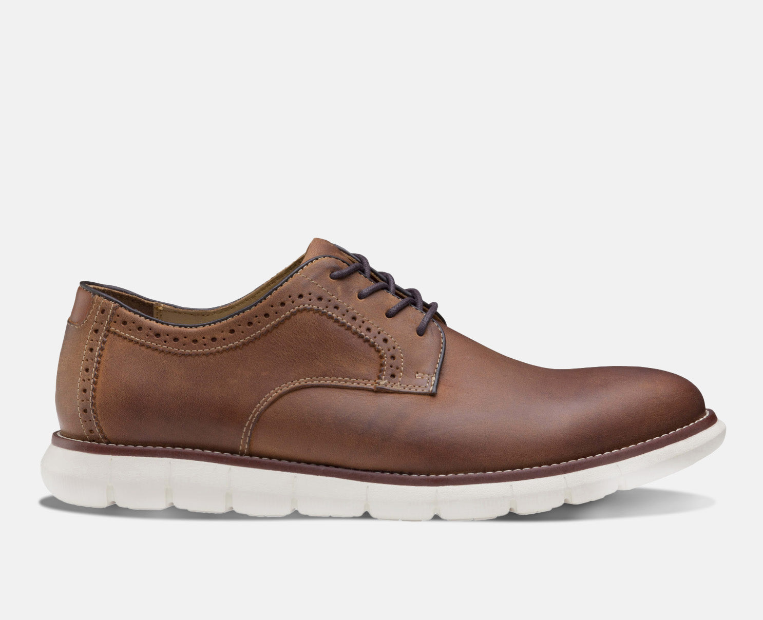 Holden Plain Toe Men's Casual Leather Shoes - Comfortable & Stylish for Work, Travel & Everyday Wear