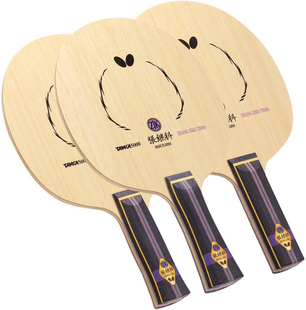 Professional Butterfly Zhang Jike T5000 Carbon Table Tennis Blade - AN/FL/ST Handle Styles - High-Performance Ping Pong Racket for Competitive Play - Made in Japan - Perfect for Tournaments & Training Sessions