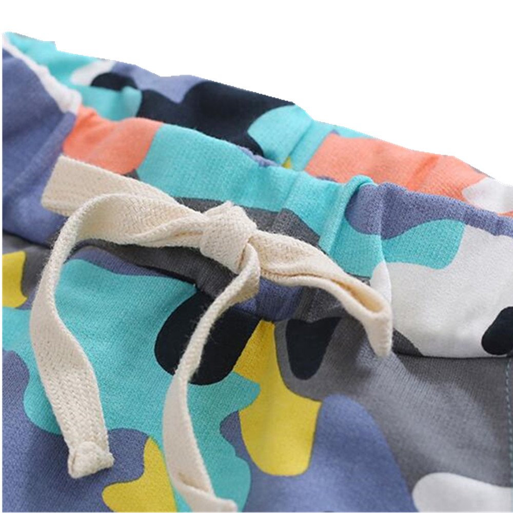 Boys Camouflage Harem Pants - Comfortable Loose Fit Cargo Joggers for Toddler & Kids | Perfect for Outdoor Play, School & Casual Wear